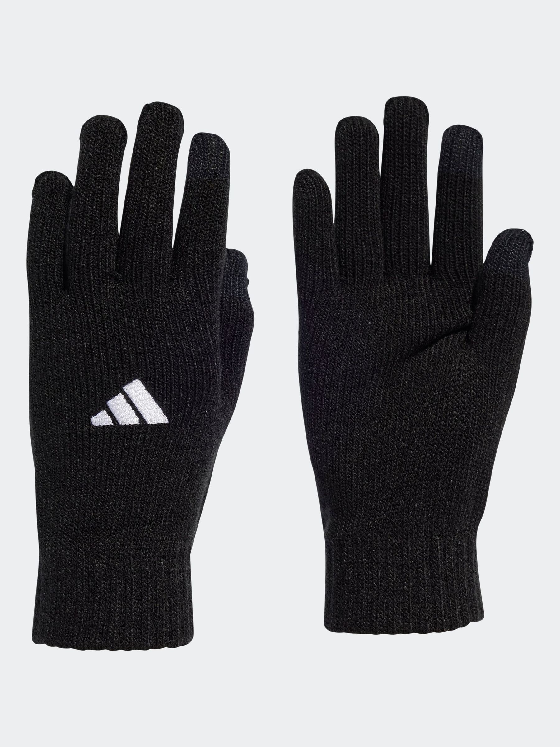 Buy adidas Black White Football Black White Gloves from Next Oman