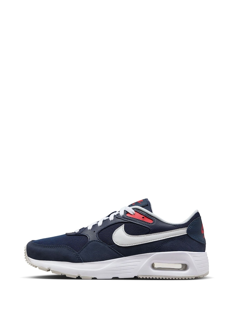 Nike Blue Air Max SC Trainers - Image 2 of 11