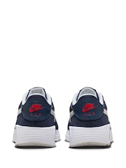 Nike Blue Air Max SC Trainers - Image 7 of 11