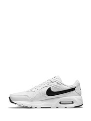 Nike White/Black Air Max SC Trainers - Image 4 of 10
