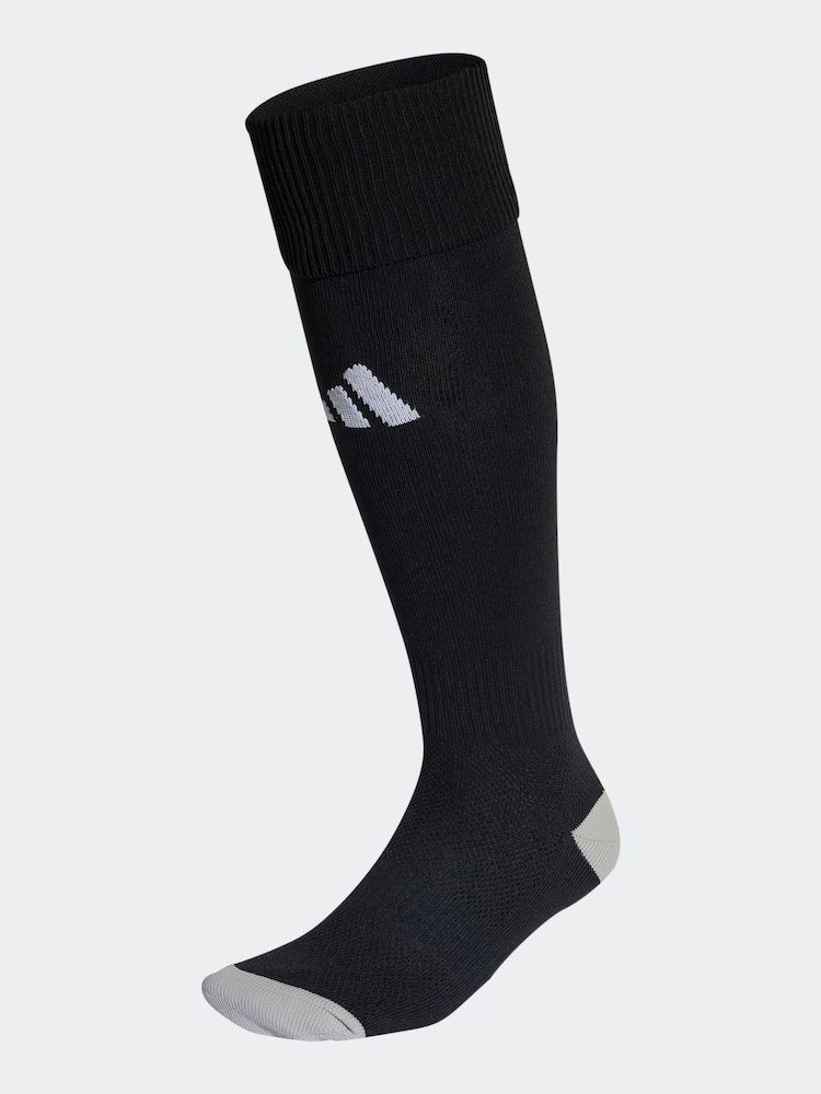 adidas Black/White Performance Milano 23 Socks - Image 1 of 3