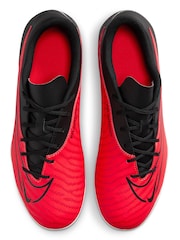 Nike Red Phantom Club Firm Ground Football Boots - Image 7 of 11