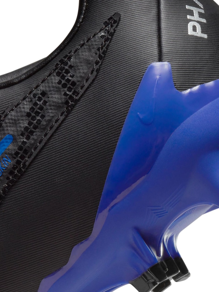 Nike Black Phantom Academy Firm Ground Football Boots - Image 10 of 10