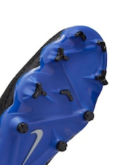 Nike Black Phantom Academy Firm Ground Football Boots - Image 8 of 10