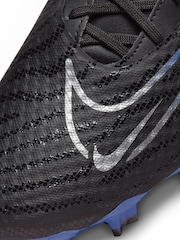 Nike Black Phantom Academy Firm Ground Football Boots - Image 9 of 10