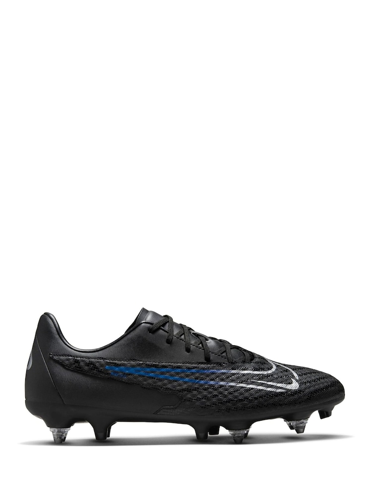 Nike Black Phantom Academy Soft Ground Football Boots - Image 1 of 11