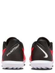 Nike Red Phantom Club Turf Football Boots - Image 4 of 8