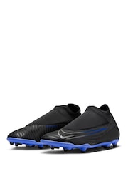 Nike Black Phantom Club Dynamic Firm Ground Football Boots - Image 5 of 11