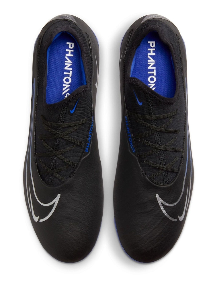 Nike Black Phanton Pro Firm Ground Football Boots - Image 1 of 10
