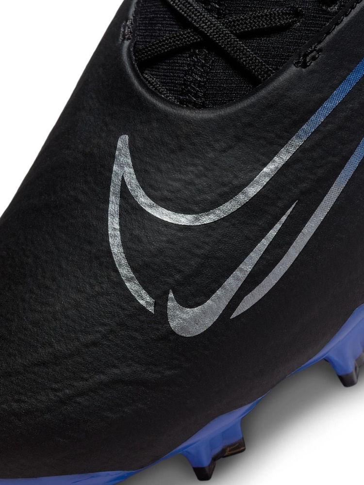 Nike Black Phanton Pro Firm Ground Football Boots - Image 10 of 10