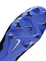 Nike Black Phanton Pro Firm Ground Football Boots - Image 2 of 10