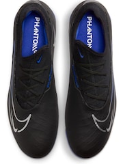 Nike Black Phanton Pro Firm Ground Football Boots - Image 5 of 10