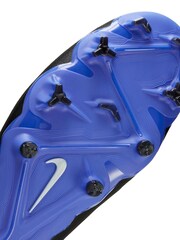 Nike Black Phanton Pro Firm Ground Football Boots - Image 7 of 10