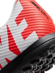 Nike Red Mercurial Superfly 9 Club Turf Football Boots - Image 9 of 10