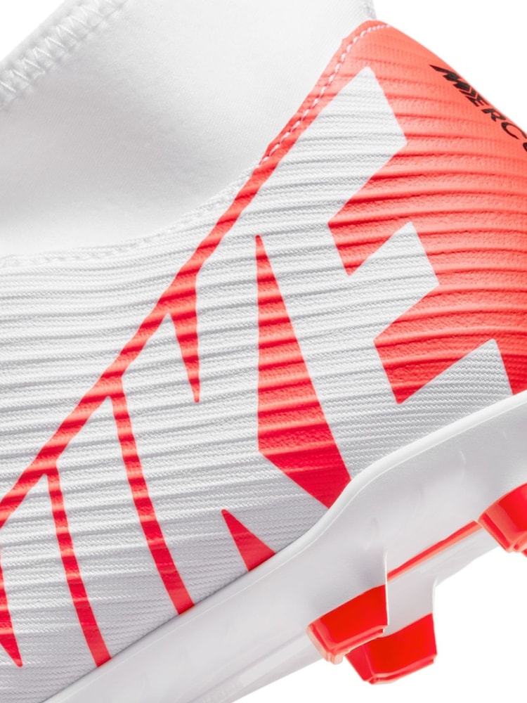 Nike Red Mercurial Superfly 9 Club Cream Ground Football Boots - Image 11 of 11 Nike Red Mercurial Superfly 9 Club Cream Ground Football Boots - Image 11 of 11