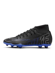 Nike Black Mercurial Superfly 9 Club Cream Ground Football Boots - Image 4 of 11