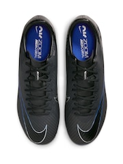Nike Black Adults Zoom Mercurial Vapor 15 Academy Firm Ground Football Boots - Image 6 of 12