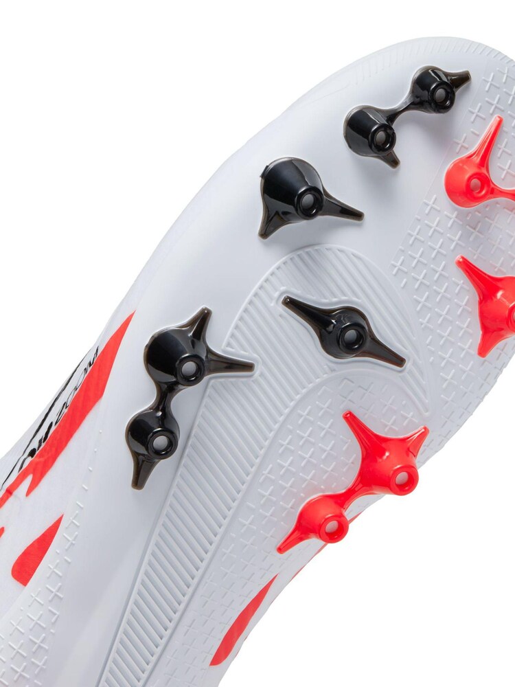 Nike Red Zoom Mercurial Vapor 15 Academy Artifial Grass Football Boots - Image 9 of 11