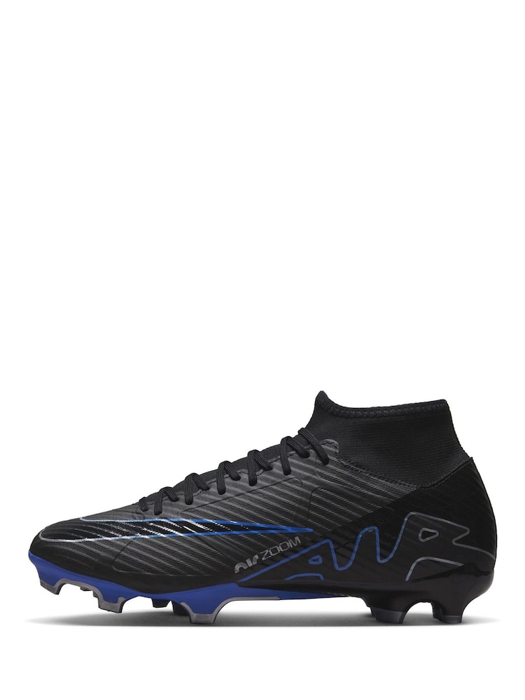 Czarny - Nike Adults Zoom Mercurial Superfly 9 Multi Ground Football Boots - Image 5 of 12