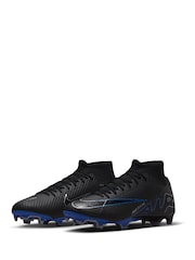 Nike Black Adults Zoom Mercurial Superfly 9 Multi Ground Football Boots - Image 6 of 12