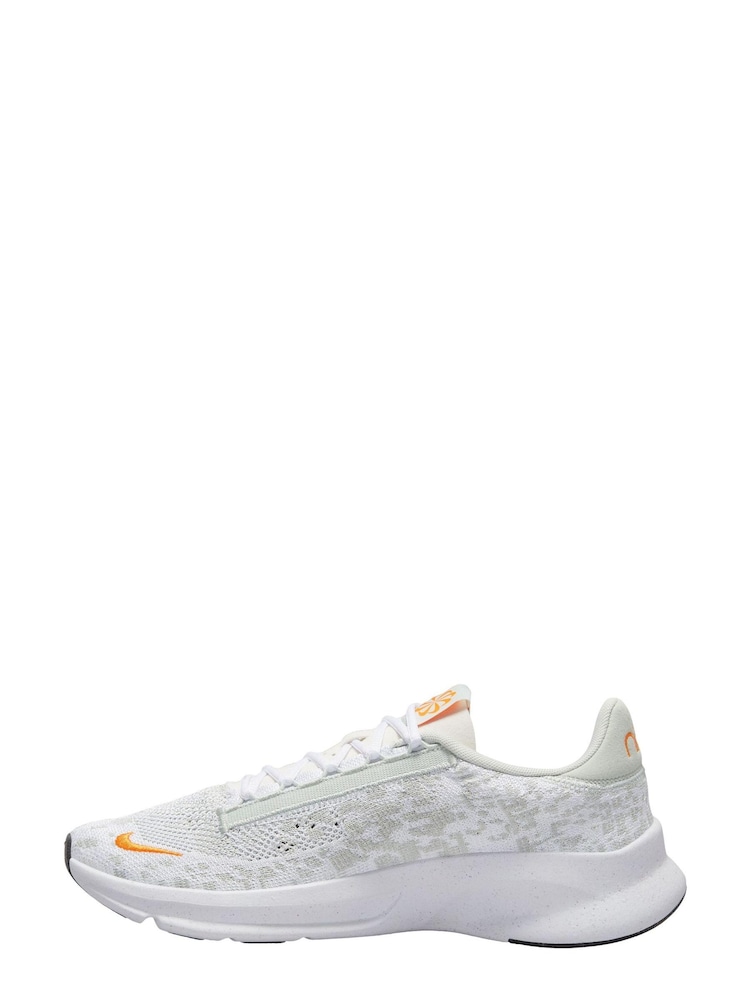 Nike White SuperRep Go 3 Flyknit Training Trainers - Image 2 of 4