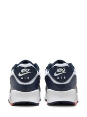 Nike Blue Air Max 90 Trainers - Image 5 of 9