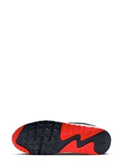 Nike Blue Air Max 90 Trainers - Image 7 of 9