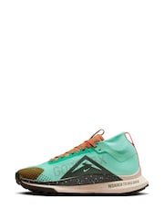 Nike Emerald Green React Pegasus Trail 4 GORETEX Waterproof Running Trainers - Image 2 of 5
