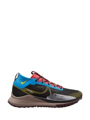 Nike Green/Blue React Pegasus Trail 4 Gore-Tex Running Trainers - Image 1 of 5