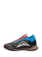 Nike Green/Blue React Pegasus Trail 4 Gore-Tex Running Trainers - Image 2 of 5