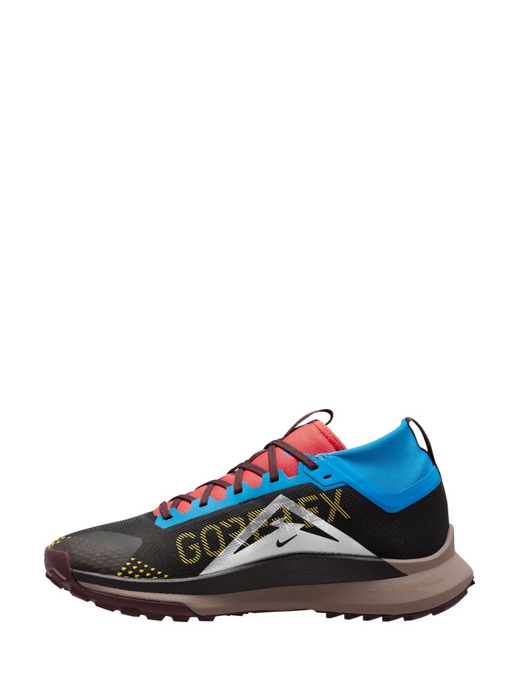 Nike Green/Blue React Pegasus Trail 4 Gore-Tex Running Trainers - Image 2 of 5 Nike Green/Blue React Pegasus Trail 4 Gore-Tex Running Trainers - Image 2 of 5