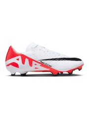 Nike Red/White Zoom Mercurial Vapor 15 Academy Firm Ground Football Boots - Image 1 of 11