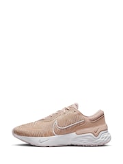Nike Pink Renew Run 4 Trainers - Image 2 of 10