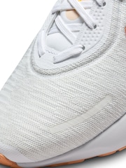 Nike White/Purple Renew Run 4 Trainers - Image 4 of 4