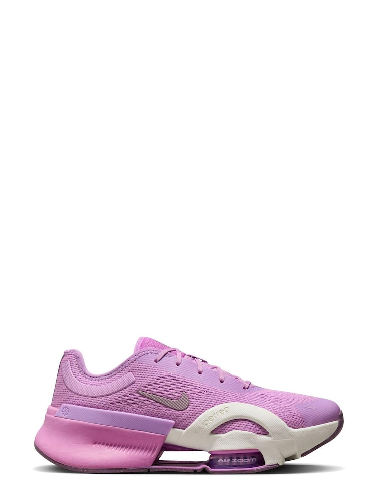 Nike Purple Zoom Super Rep 4 HITT Class Trainers - Image 1 of 7