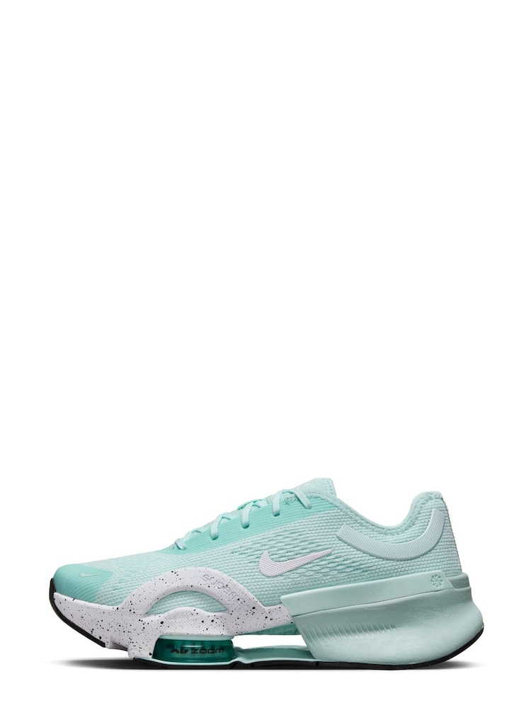 Nike Mint Green Zoom Super Rep 4 HITT Class Trainers - Image 2 of 7