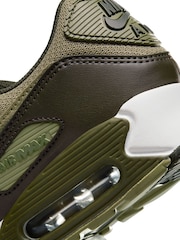 Nike Green Air Max 90 Trainers - Image 10 of 10