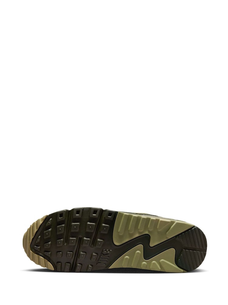 Nike Green Air Max 90 Trainers - Image 5 of 10