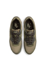 Nike Green Air Max 90 Trainers - Image 7 of 10