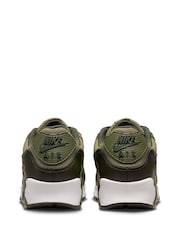 Nike Green Air Max 90 Trainers - Image 8 of 10