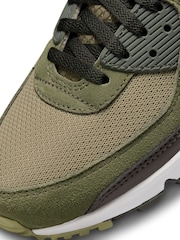 Nike Green Air Max 90 Trainers - Image 9 of 10