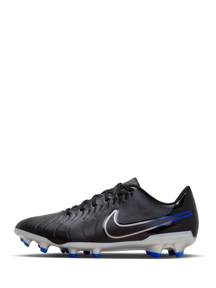 Noir - Nike Adults Tiempo Legend 10 Club Firm Ground Football Bottes - Image 3 of 13