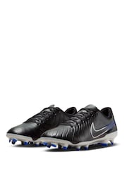 črna - Nike Adults Tiempo Legend 10 Club Firm Ground Football gležnjarji - Slika 7 iz 13