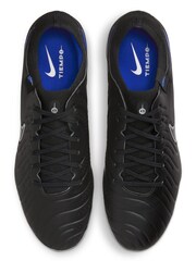 Nike Black Tiempo Legend 10 Pro Firm Ground Football Boots - Image 7 of 10