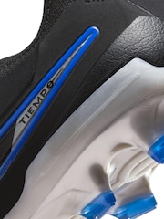 Nike Black Tiempo Legend 10 Pro Firm Ground Football Boots - Image 9 of 10