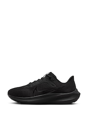 Schwarz - Nike Air Zoom Pegasus 40 Road Running Turnschuhe - Bild 2 von 9