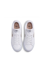 Nike White Court Legacy Lift Platform Trainers United in Victory - Image 10 of 17