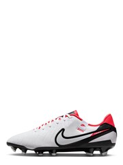 Nike White Tiempo Legend 10 Academy Multi Ground Football Boots - Image 2 of 11