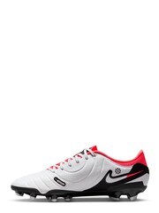 Nike White Tiempo Legend 10 Academy Multi Ground Football Boots - Image 4 of 11