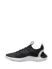 Nike Black Free Run Flyknit Next Nature Road Running Trainers - Image 2 of 6